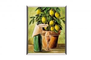 Mylar framed print "Lemon Tree"