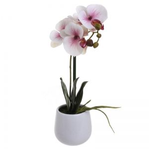 Artifical Flower Colorful orchid 38 cm.