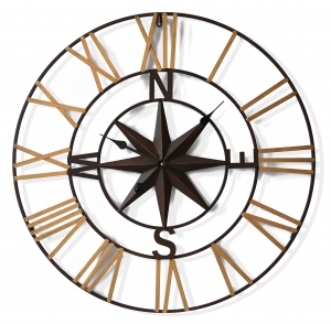 Wall clock Compass