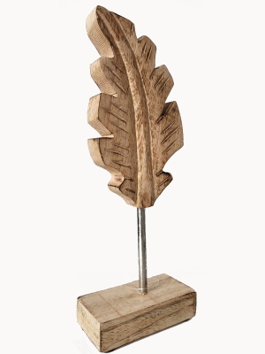 Figurine wooden Leaf