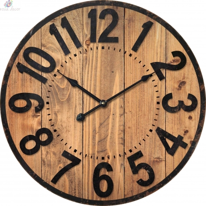 Wall clock Wood