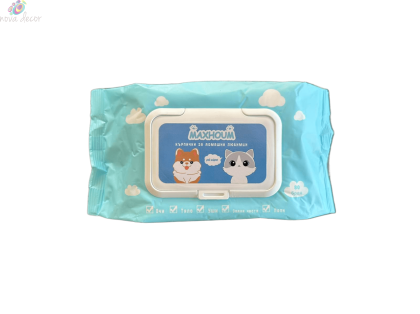 Wet wipes for pets