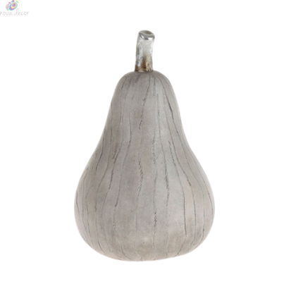 Decorative Silver Pear