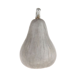 Decorative Silver Pear